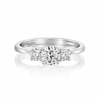 טבעת שלושה יהלומים