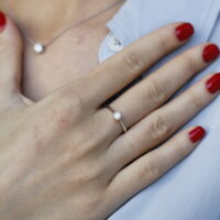 טבעת סוליטר קלאסית