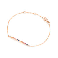 צמיד ספיר צבעוני