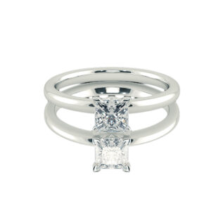 טבעת סוליטר רדיאנט