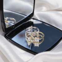 טבעת סוליטר פרינסס