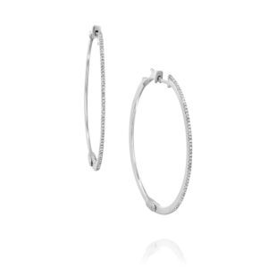 עגילי חישוק "רון" 5 ס"מ