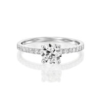 טבעת "רעות" עגול