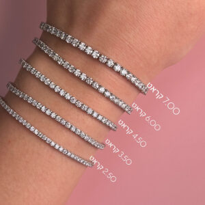 צמיד טניס יהלומים