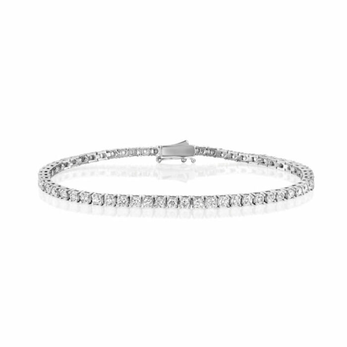 צמיד טניס יהלומי מעבדה "מילאן"