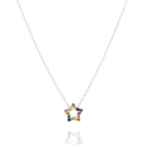 שרשרת כוכב צבעוני