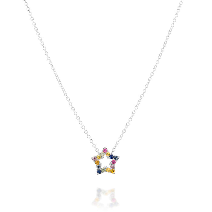 שרשרת כוכב צבעוני