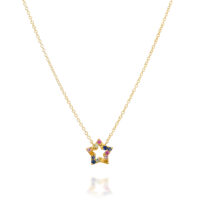 שרשרת כוכב צבעוני