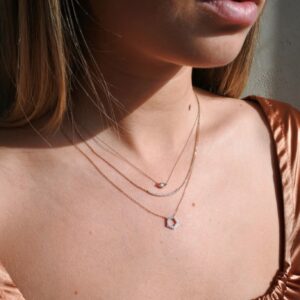 שרשרת קו יהלומים