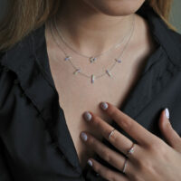 שרשרת כוכב צבעוני