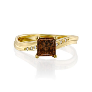 טבעת "הילה" אמרלד