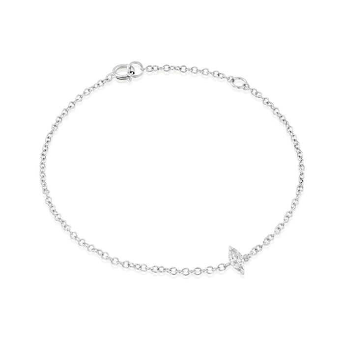 צמיד יהלום מעבדה מרקיזה "ריף"