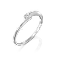 טבעת עין יהלומים