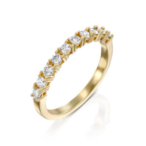 טבעת עין יהלומים