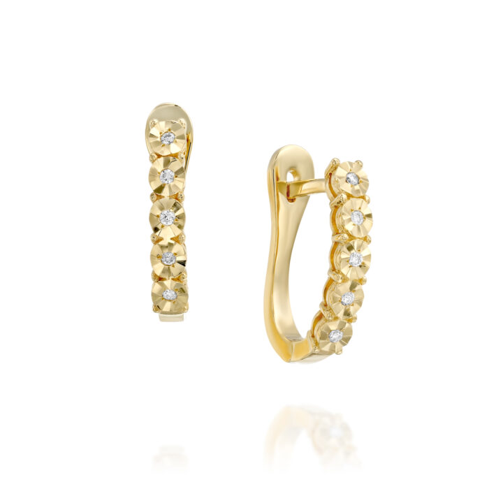 עגילי חישוק אילוז'ן