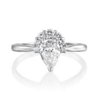 טבעת "פרח" טיפה