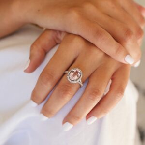 טבעת "סינדי" מורגנייט