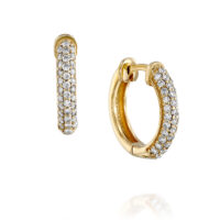 עגילי חישוק "עינב" 1.2 ס"מ