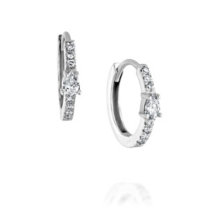 עגילי חישוק טיפה