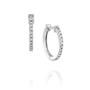 עגילי חישוק "רון" 1.2 ס"מ