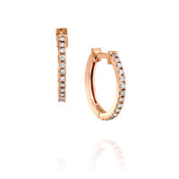 עגילי חישוק "רון" 1.2 ס"מ