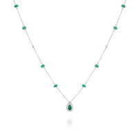 שרשרת טיפה אמרלד