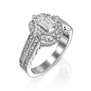 טבעת "טניה" אמרלד