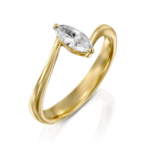 טבעת "ניב" מרקיזה