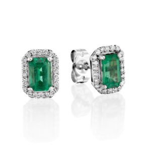 עגילים "סיה" אמרלד