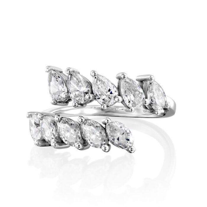 טבעת "רייצ'ל" טיפות ומרקיזות