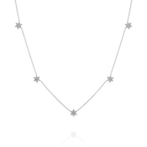 שרשרת חמישה פרחים