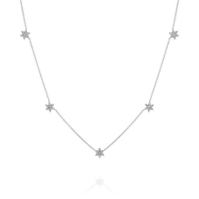 שרשרת חמישה פרחים