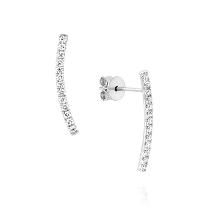 עגילים מטפסים קו