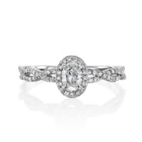 טבעת "גל" אובל