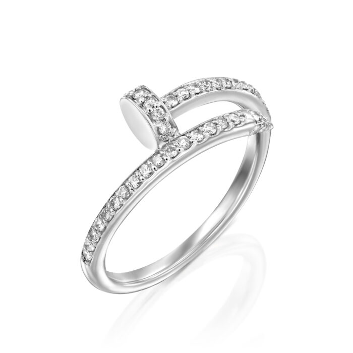 טבעת "קרטייה" יהלומים