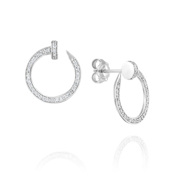 עגילים "קרטייה"