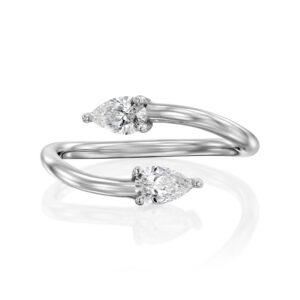 טבעת שתי טיפות ספירלה