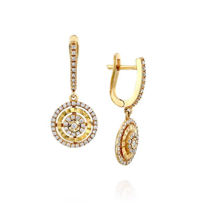 עגילי חישוק "טינה"