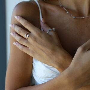 טבעת שתי טיפות ספירלה