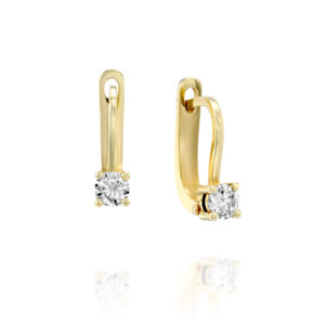 עגילי חישוק "רוזין"