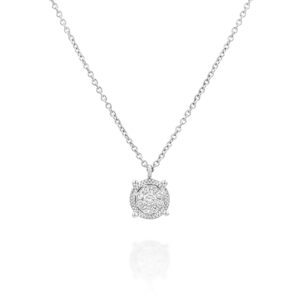 שרשרת יהלומים עגול "כריסטינה"