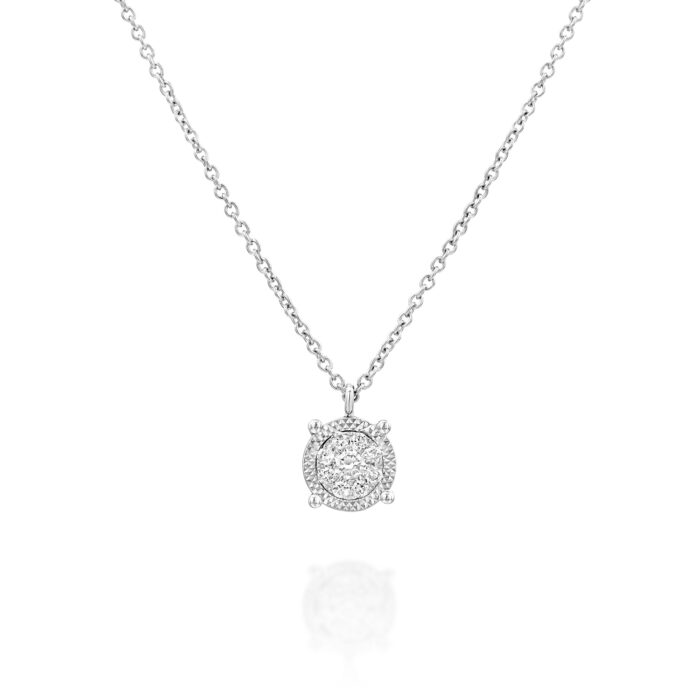 שרשרת יהלומים עגול "כריסטינה"