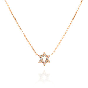 שרשרת מגן דוד יהלומי מעבדה "ארין"