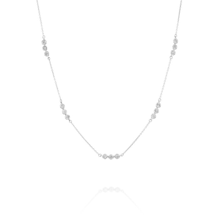 שרשרת שלושה יהלומים "ליב"