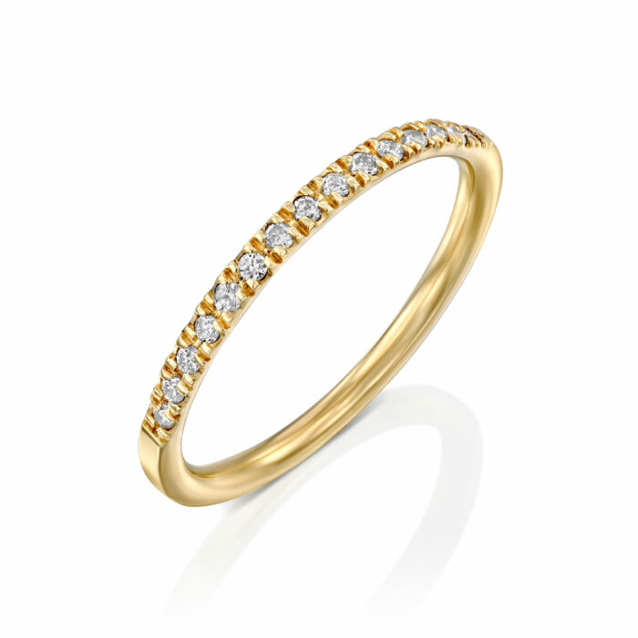 טבעת איטרנטי יהלומים "ריהאנה"