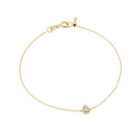 צמיד יהלומים טיפה ״ולנטינו״