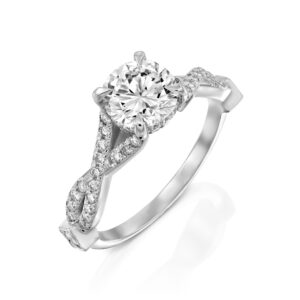 טבעת "אורום" עגול הילה נסתרת