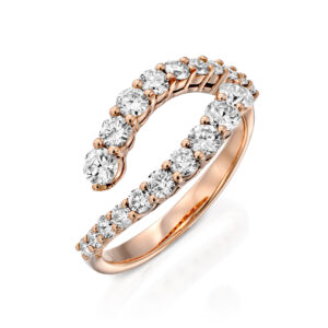 טבעת "פרינצה" יהלומים