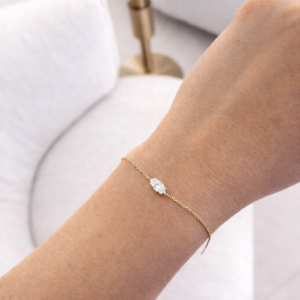 צמיד יהלום מעבדה מרקיזה ״ריף״