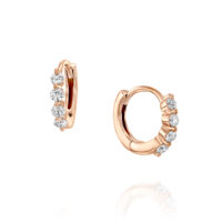 עגילי חישוק טראגוס "שובל"